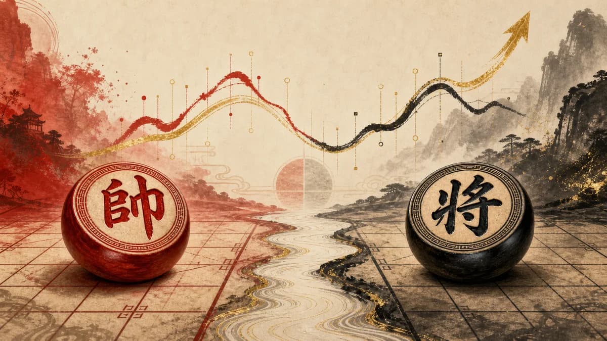 Hai quân cờ tướng cùng đường biểu diễn điểm ELO